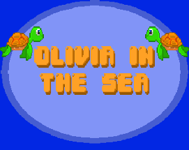 Olivia in the sea Image