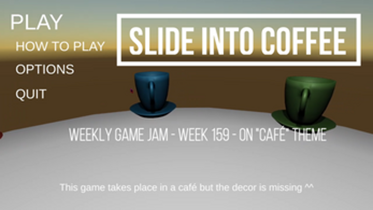 Slide Into Coffee screenshot