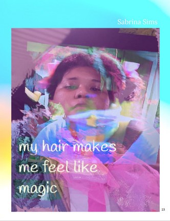 space for black hair zine Image