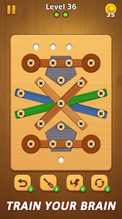 Screw Nuts - Wood Bolts screenshot