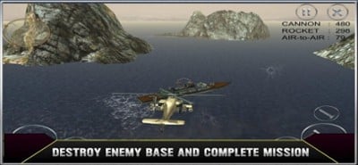 Gunship Helicopter Flying Miss Image