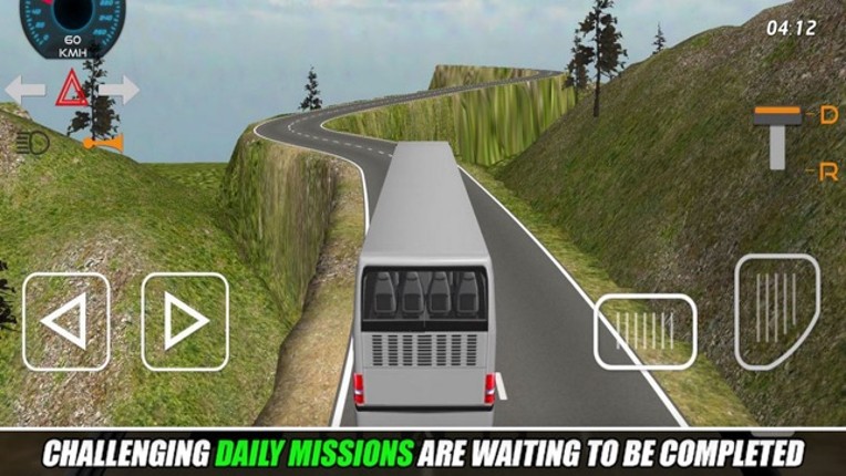 Hill Bus Challenge Level screenshot