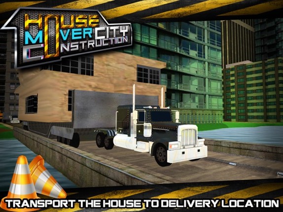 House Mover City Construction &amp; Transporter Sim screenshot