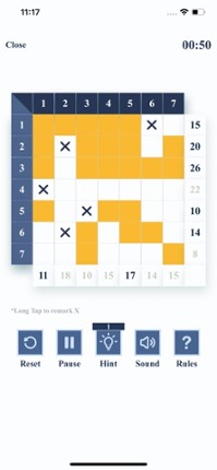 Kakurasu Challenge screenshot