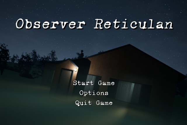 Observer Reticulan Game Cover