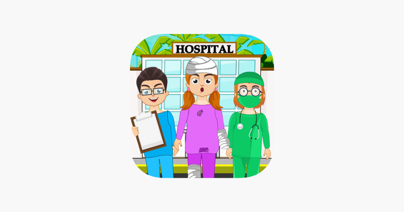 Pretend Town Hospital Game Cover