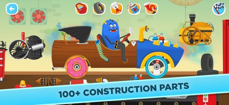 Racing for kids - cars &amp; games screenshot