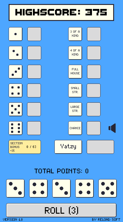 Games like Reload Yatzy