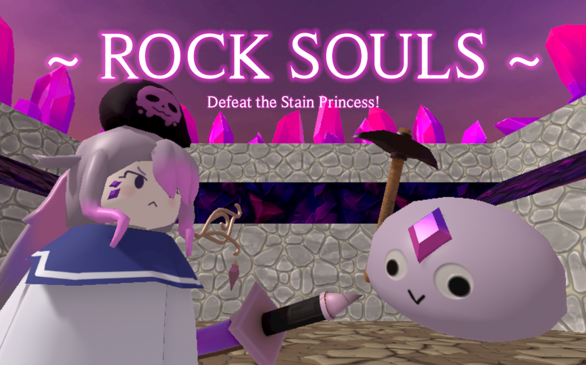 Games like Rock Souls: Defeat the Stain Princess! [Hololive Fangame]