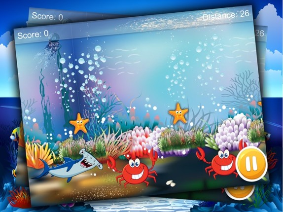 Shark Jump - Shark Run and Dash Eat Starfish Explorer and Adventure Fun Game screenshot