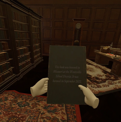 The Banned Book Library screenshot