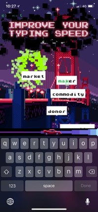 Typing Rush Master screenshot