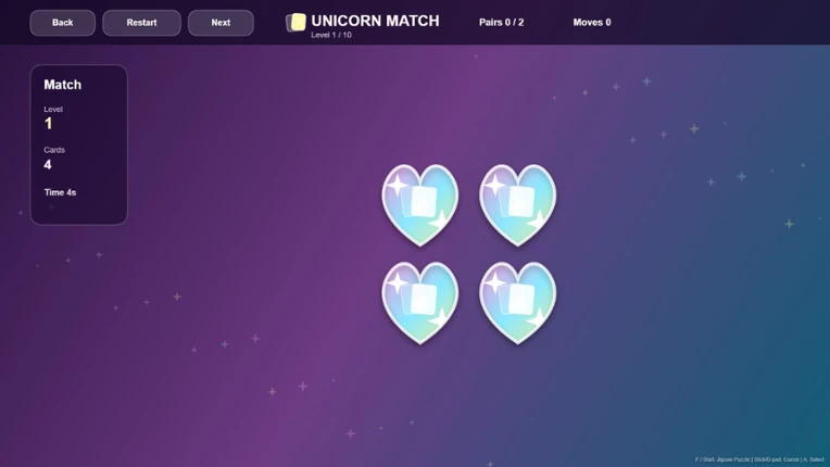 Unicorn: Dress Match Jigsaw screenshot
