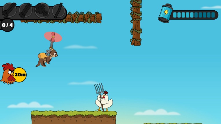 Wisly and the Chickens! screenshot