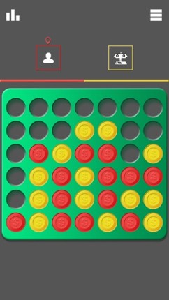 4 in a Row Multiplayer Online - 2 player free deluxe board game play with friends screenshot