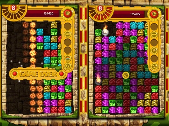 Antique Mayan Blocks - Collapse, Earn, Mash, Trap and Splash Jewel Pieces screenshot