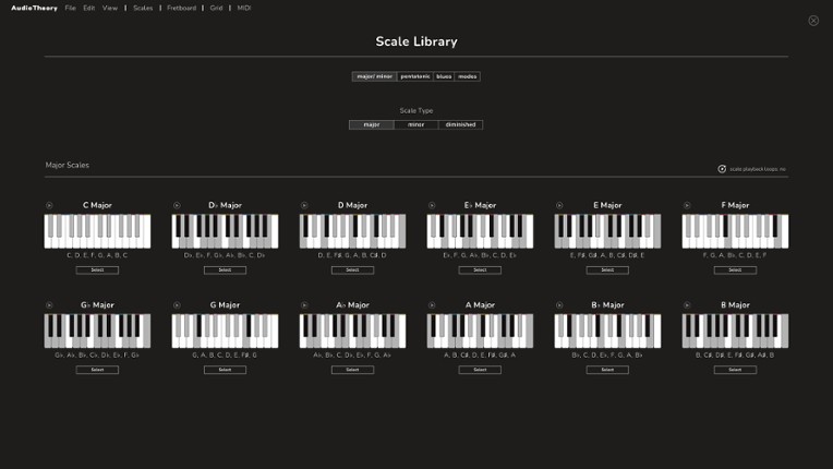 AudioTheory Grids screenshot