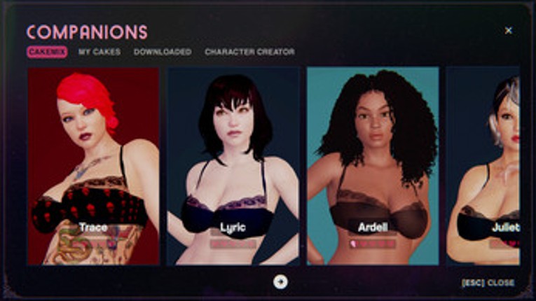 CakeMix AI Companions screenshot