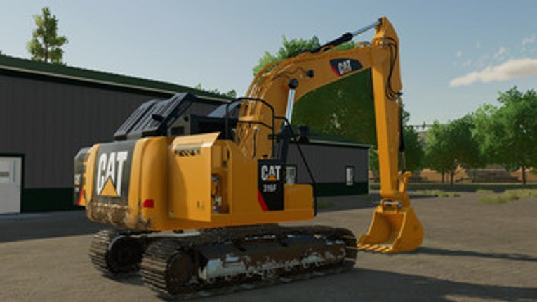 FS22 Cat 316E/F screenshot
