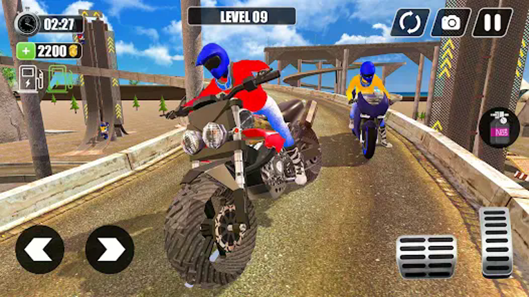 Mega Ramp Bike Racing Tracks screenshot