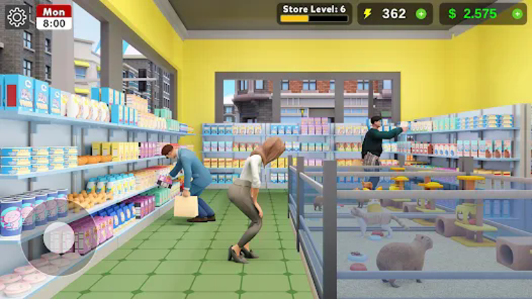 Pet Shop Manager Simulation screenshot