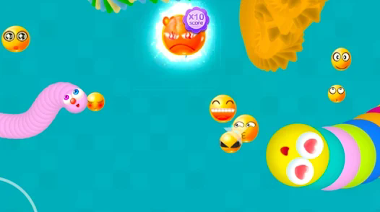 Worms Dash.io - snake zone Image