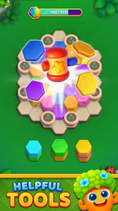 Hexa Garden Stack screenshot