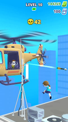 Helicopter Escape 3D Image