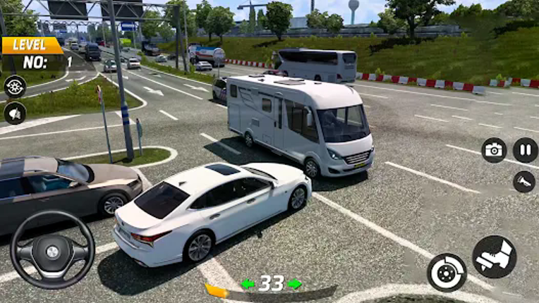 School Car Driving Car Game 3D screenshot