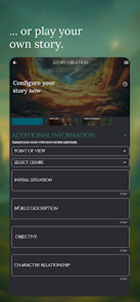 StoryZone: AI Story App & RPG screenshot