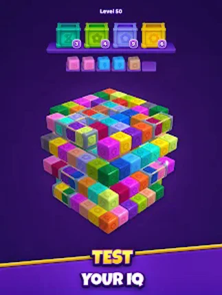 Cube Tap Sort screenshot