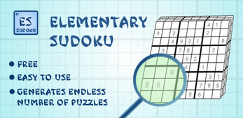 Elementary Sudoku screenshot