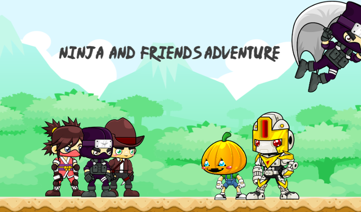 Ninja And Friends Adventure Game Cover