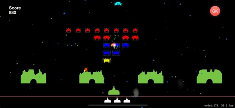 Invaders Retro screenshot