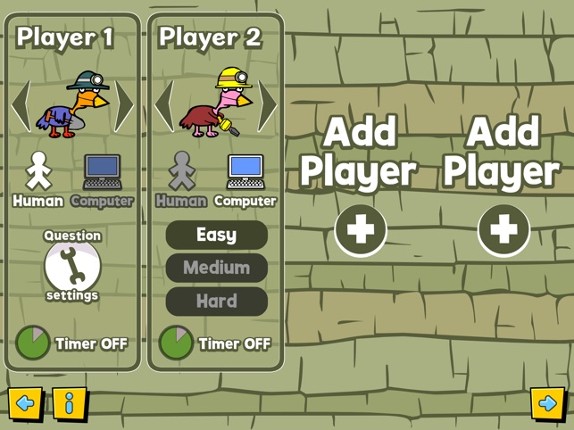 Miner Birds - Fractions screenshot