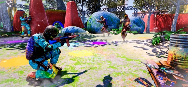 Paintball Shooting Battle Game screenshot