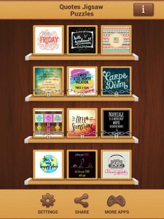 Quotes Jigsaw Puzzles - Real Puzzle Matching Games screenshot