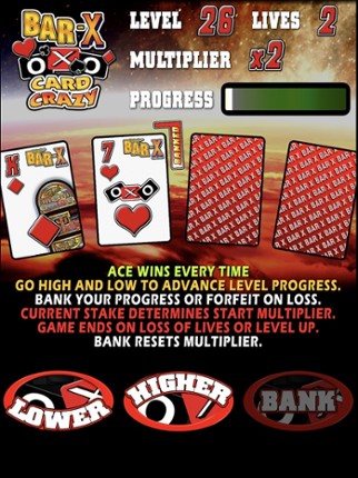 BAR-X Card Crazy screenshot