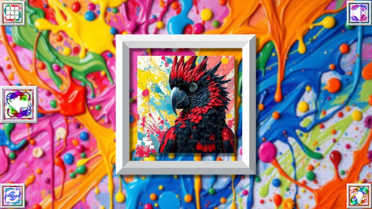 Color Splash: Parrots screenshot