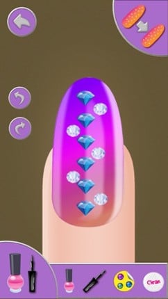 Fancy 3D Nails Design – The Best DIY Manicure Game for Girl's Beauty Makeover screenshot