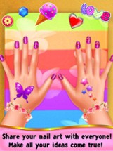 Fashion Beauty 3d Nail Art Salon Image