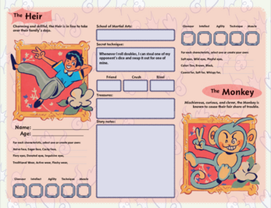Fifty Fifty, a Ranma 1/2 Inspired RPG screenshot