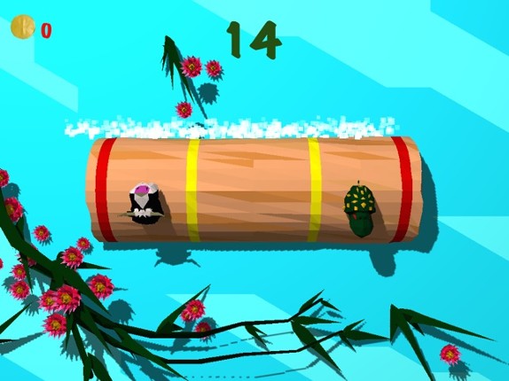 Froggy Log - Endless Arcade Log Rolling Simulator and Lumberjack Game Stay Dry and Dont Fall In The Water! screenshot