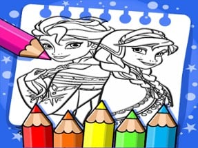 Frozen Coloring Book Image