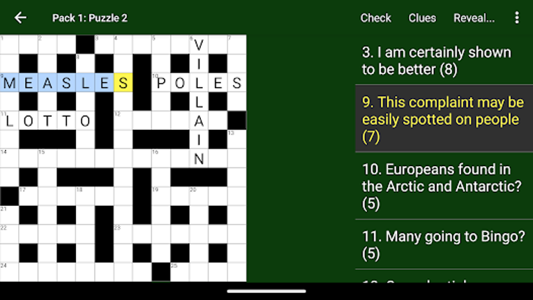 BestForPuz Cryptic Crossword screenshot