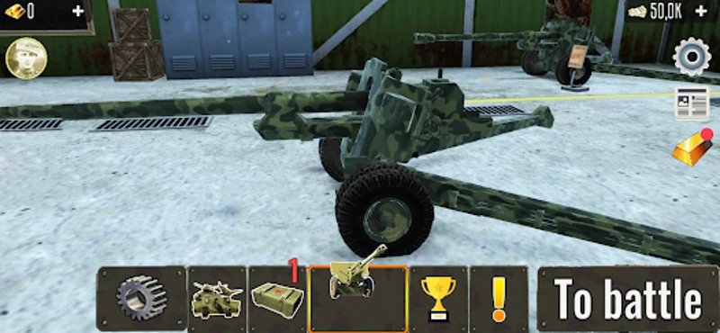 Artillery & War: WW2 War Games Image