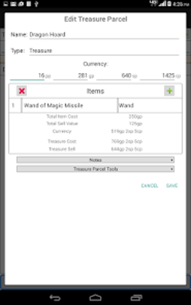 Fifth Edition DM Tools screenshot