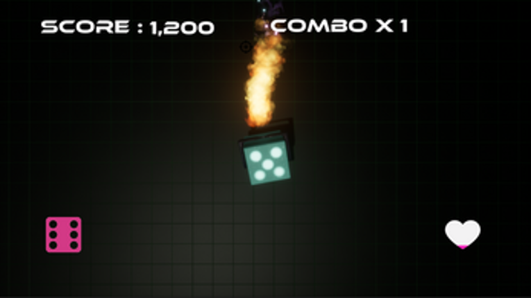 Neon Dice Roll Image