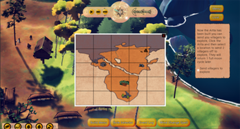 Puukuu - a settlement builder prototype screenshot