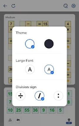 Crossmath - Math Puzzle Games screenshot